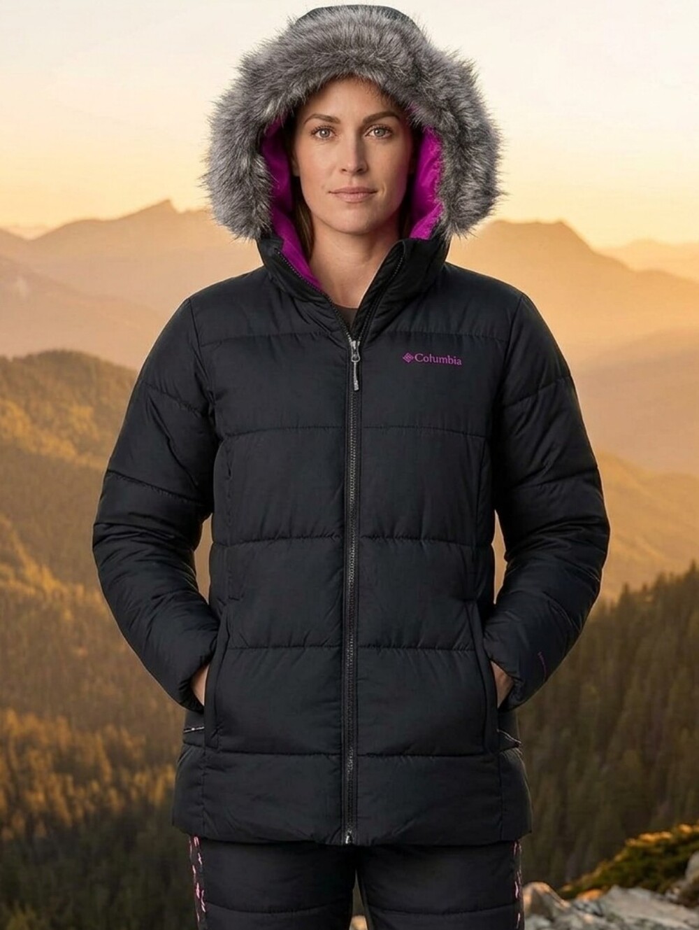 274. Columbia Gyroslope Girls' Jacket in XL (Youth Size 18/20):